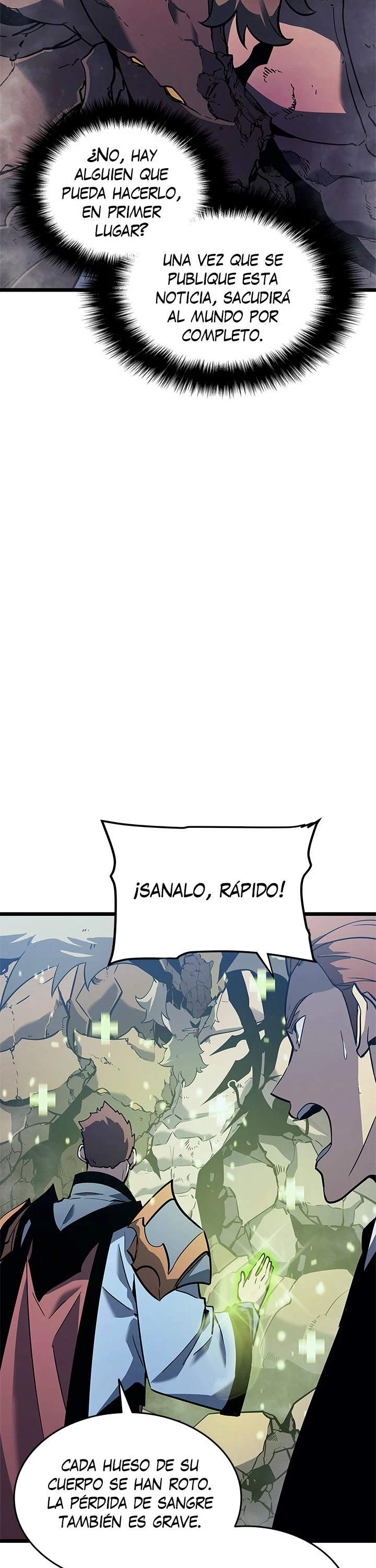 Solo Subiendo de level > Capitulo 147 > Page 411